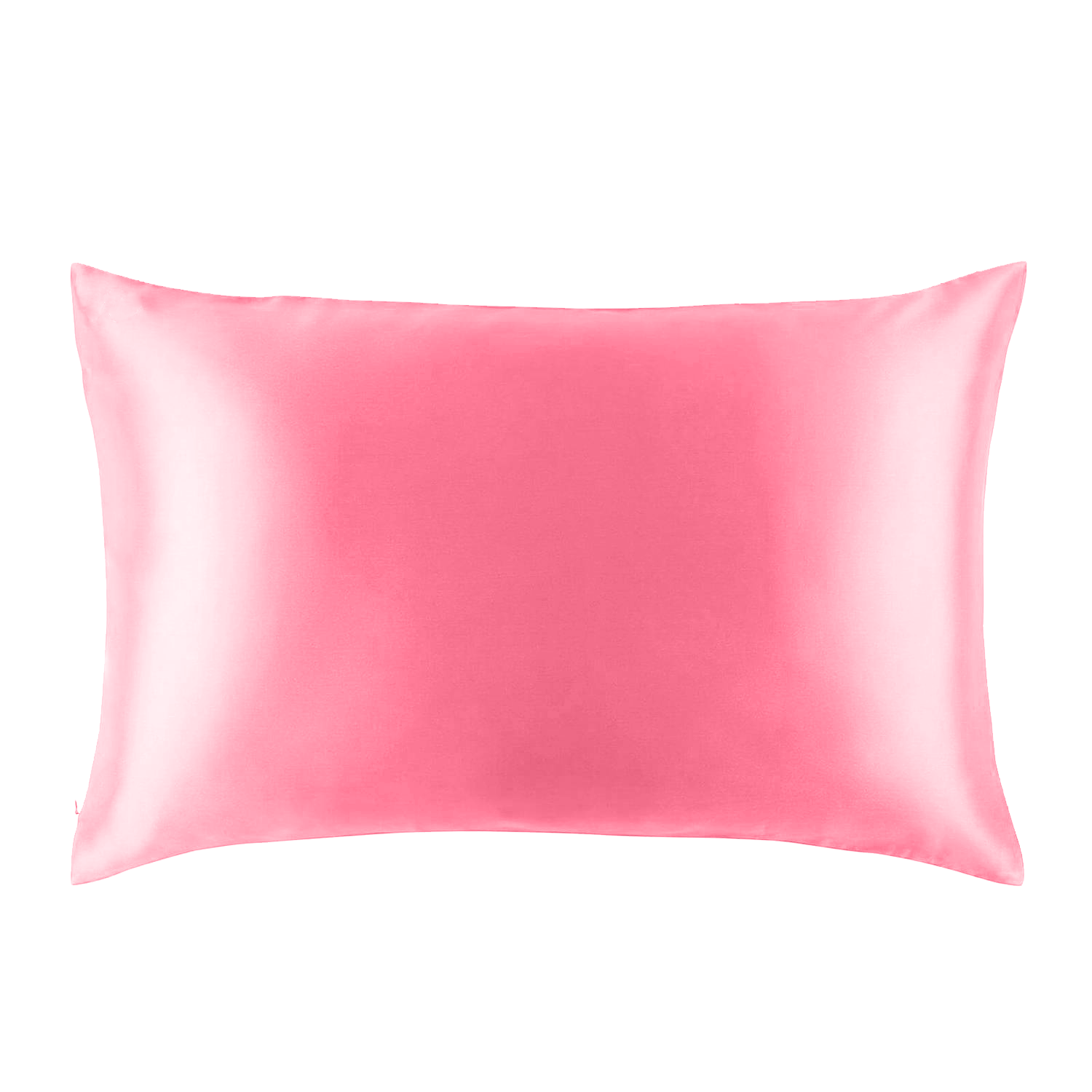 Natural Mulberry Silk Pillowcase with Cotton Underside (19 Momme) - MYK Silk #color_rose pink