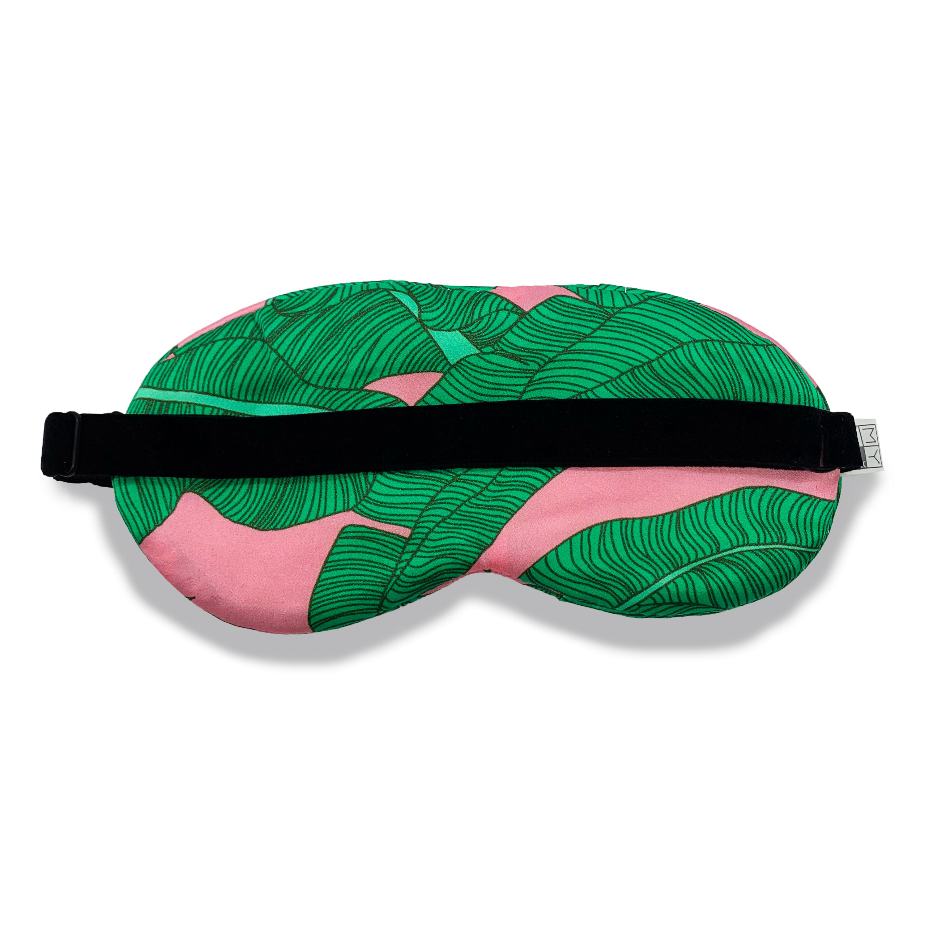 Beauty Silk Eye Mask with Velvet Band - MYK Silk #color_tropical