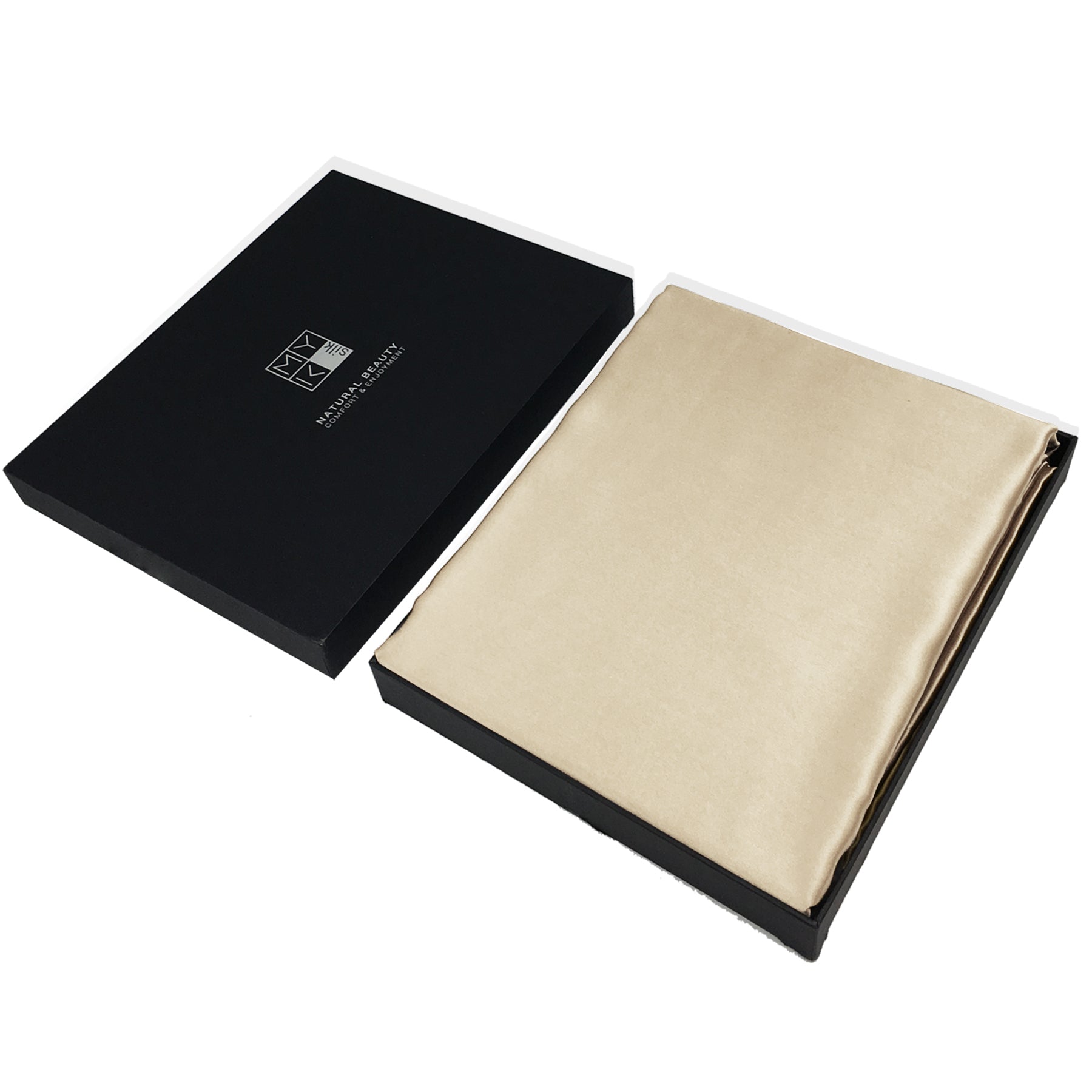 Silk Seamless Flat Sheet #color_beige