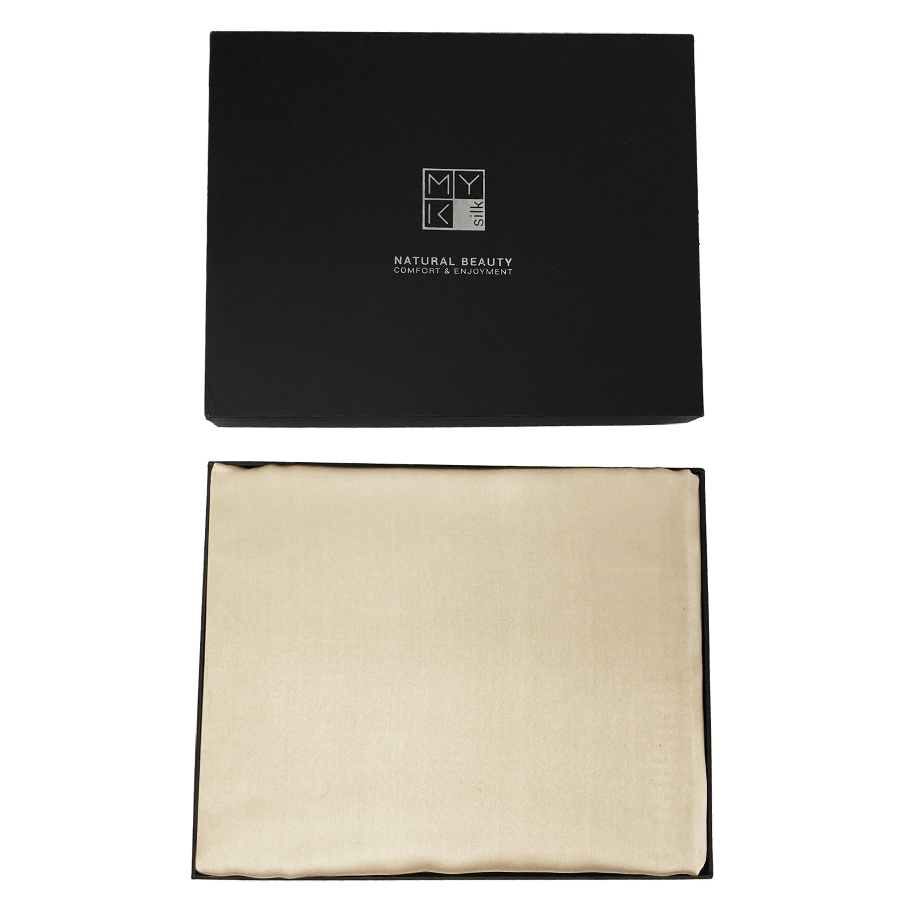 Silk Seamless Flat Sheet #color_beige