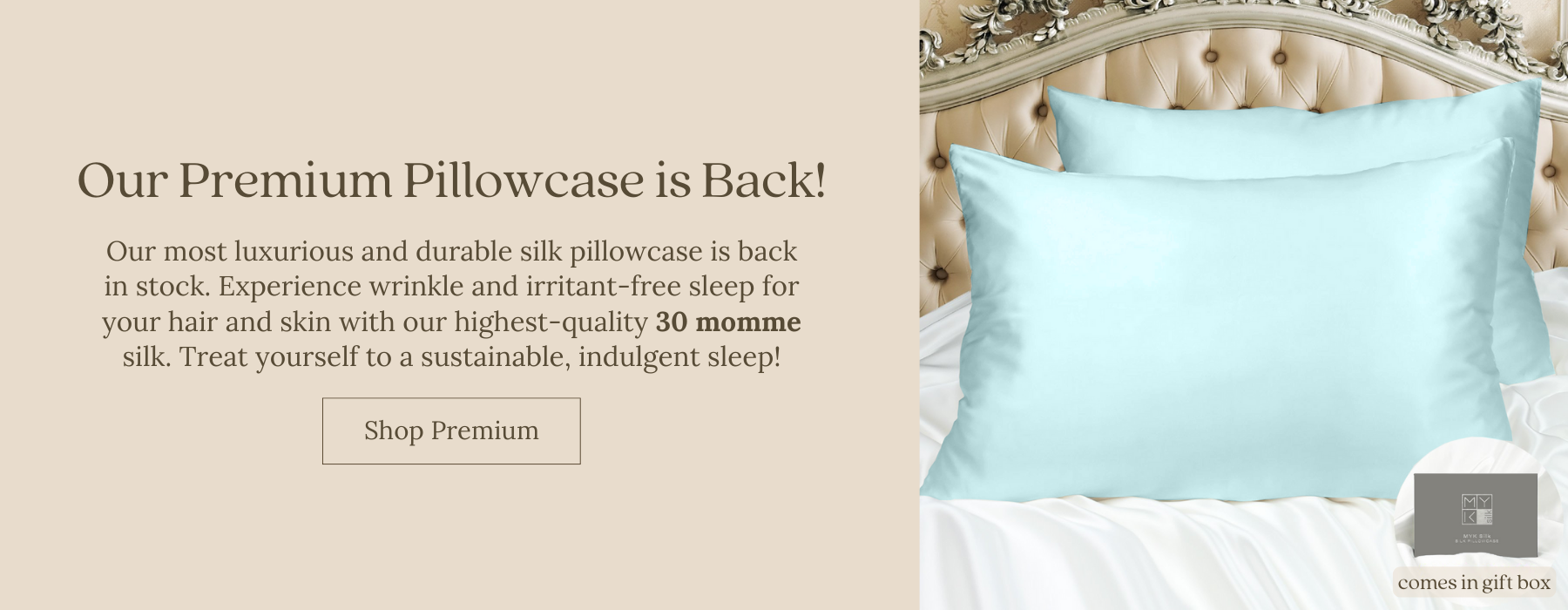 Silk Pillowcase Prevents Wrinkles and Keeps Your Hair Healthy - MYSA