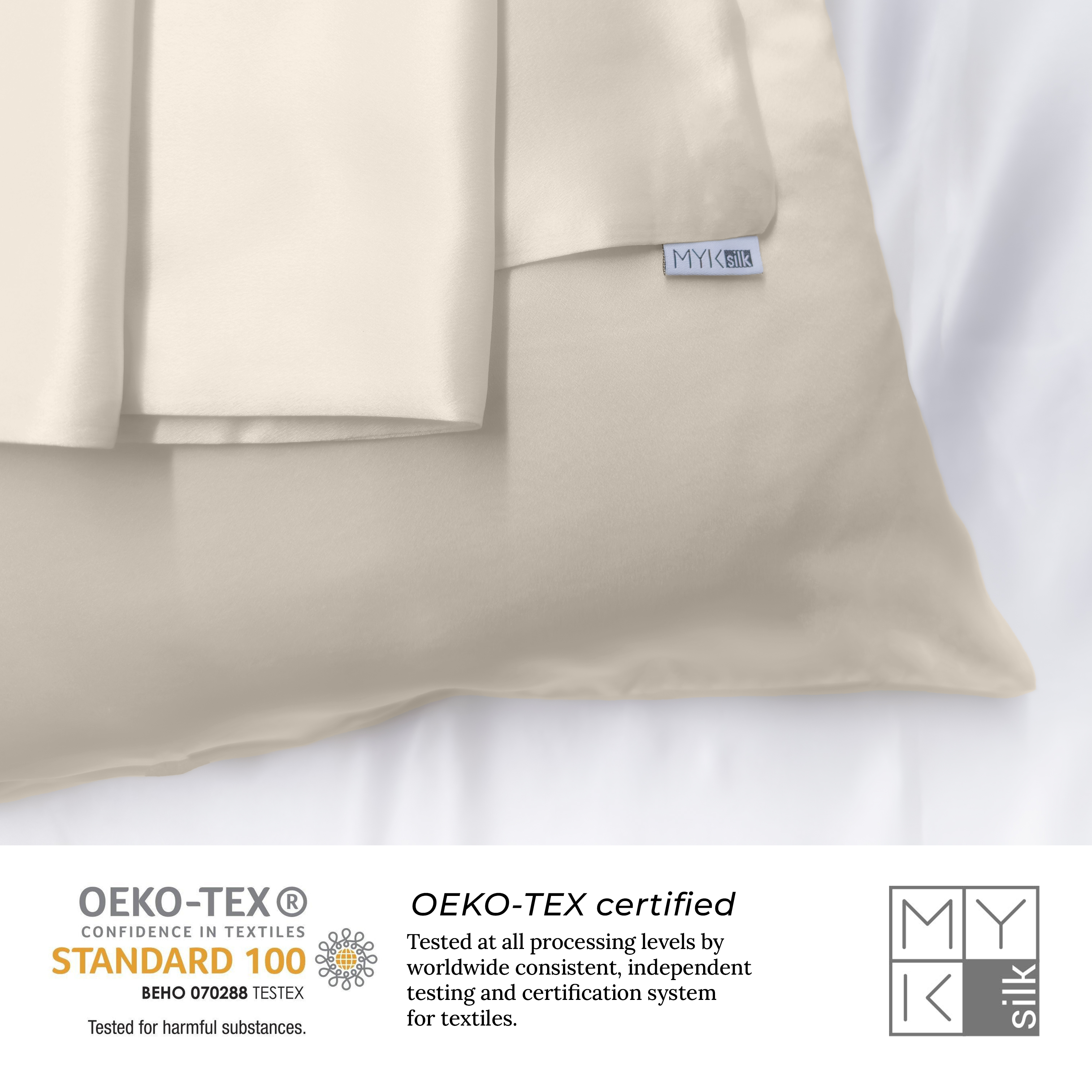 MYK Silk Premium Pillowcase