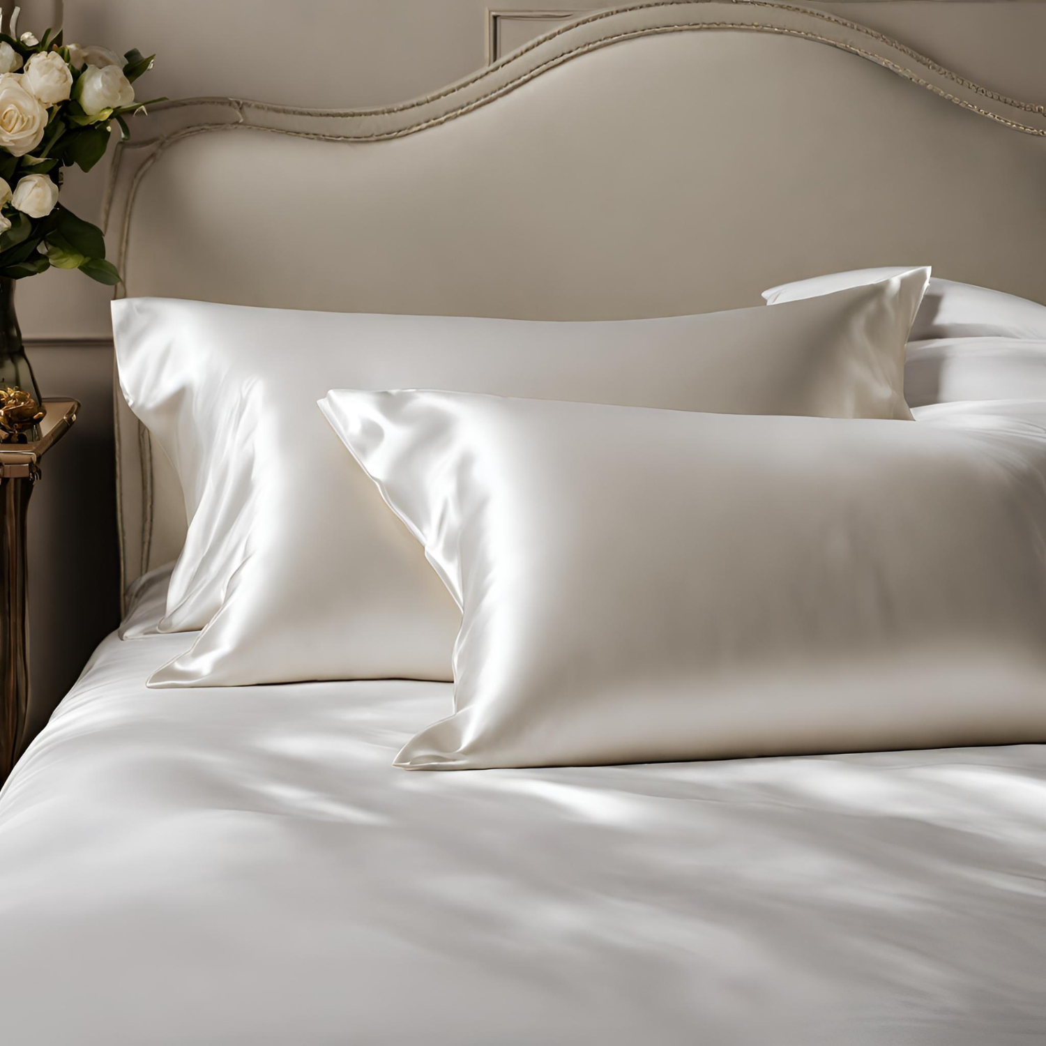 100% Mulberry Silk Performance Cooling Pillowcase