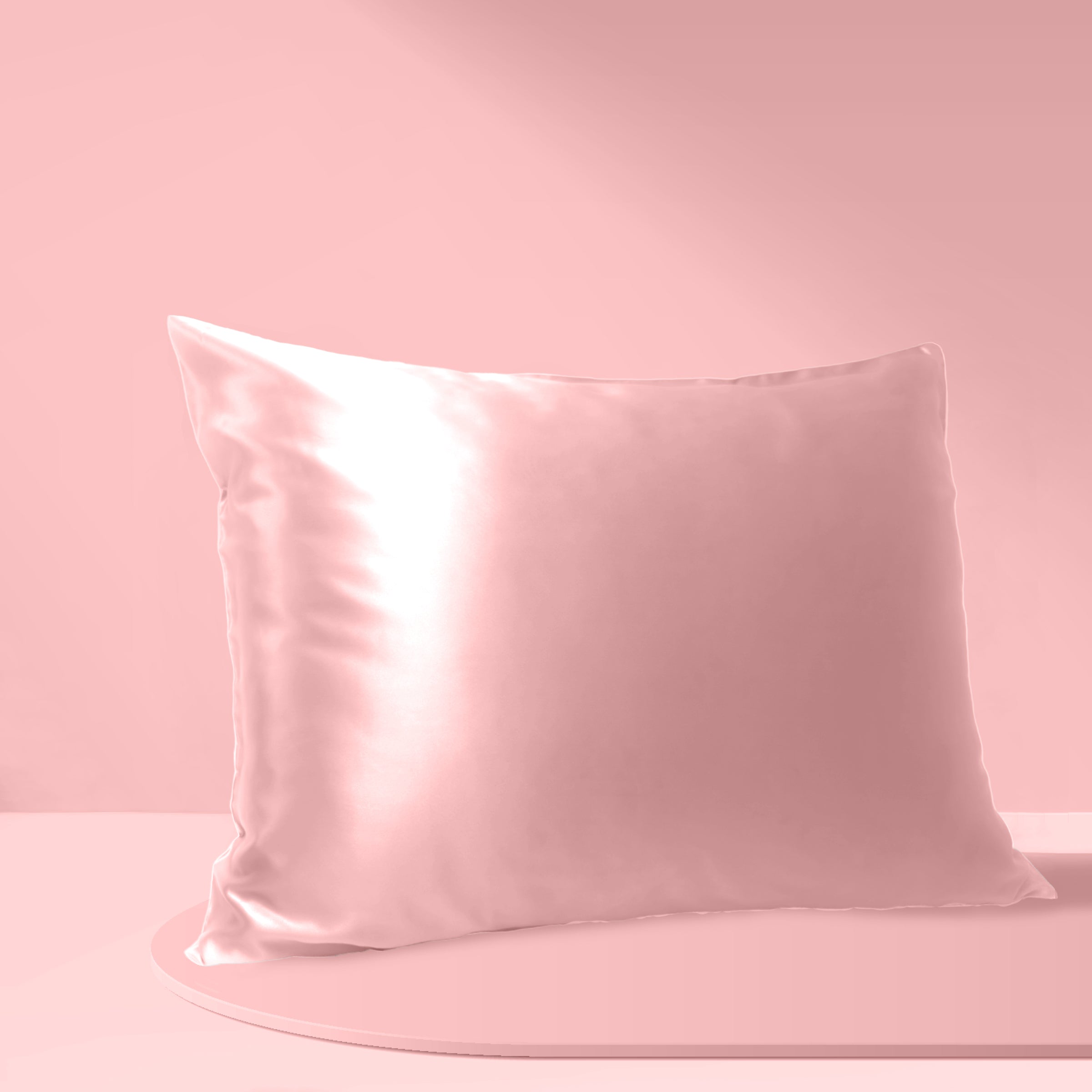 Products Luxury Mulberry Silk Pillowcase (25 momme) - MYK Silk #color_pink