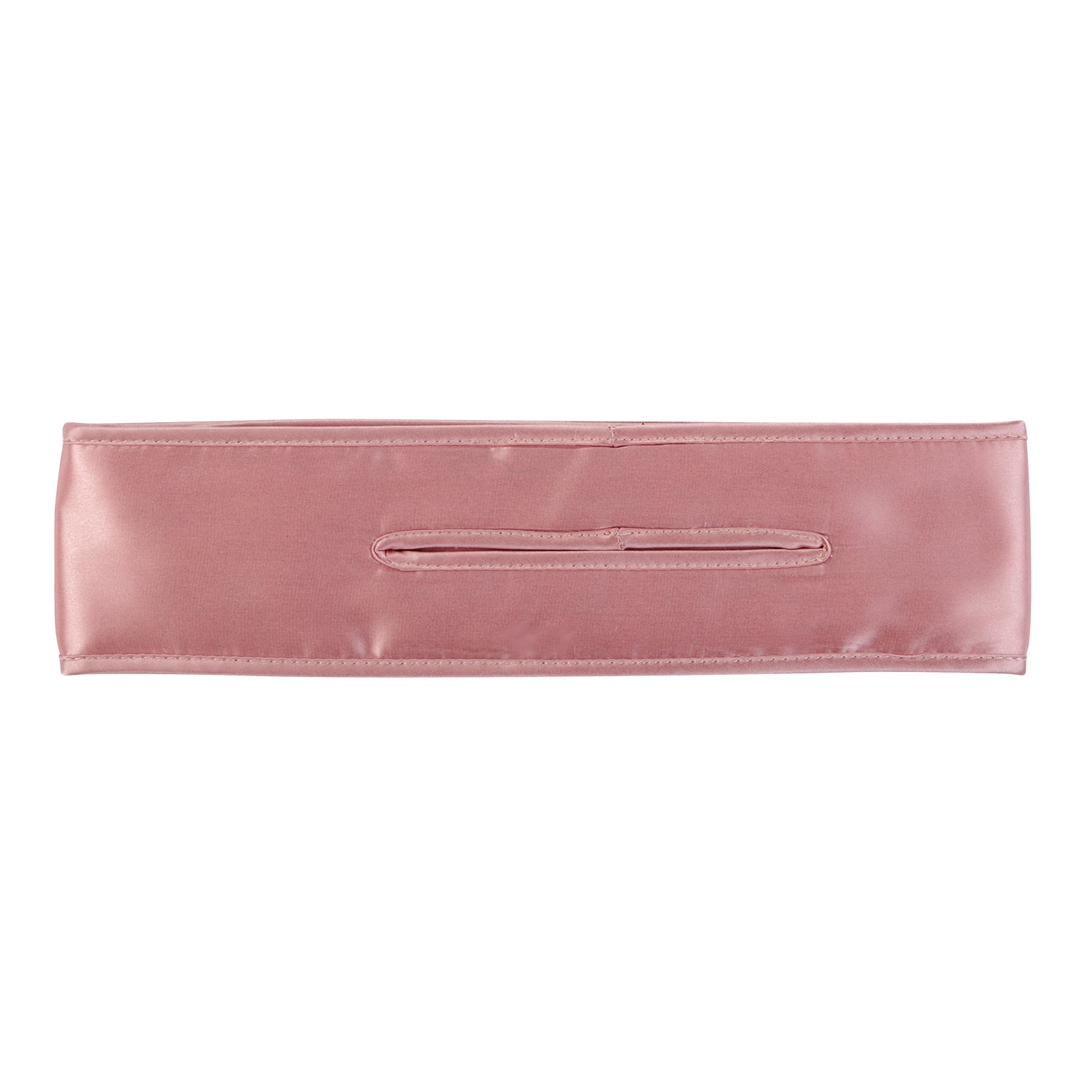 Silk Padded Spa Headband with Velcro - MYK Silk #color_pink