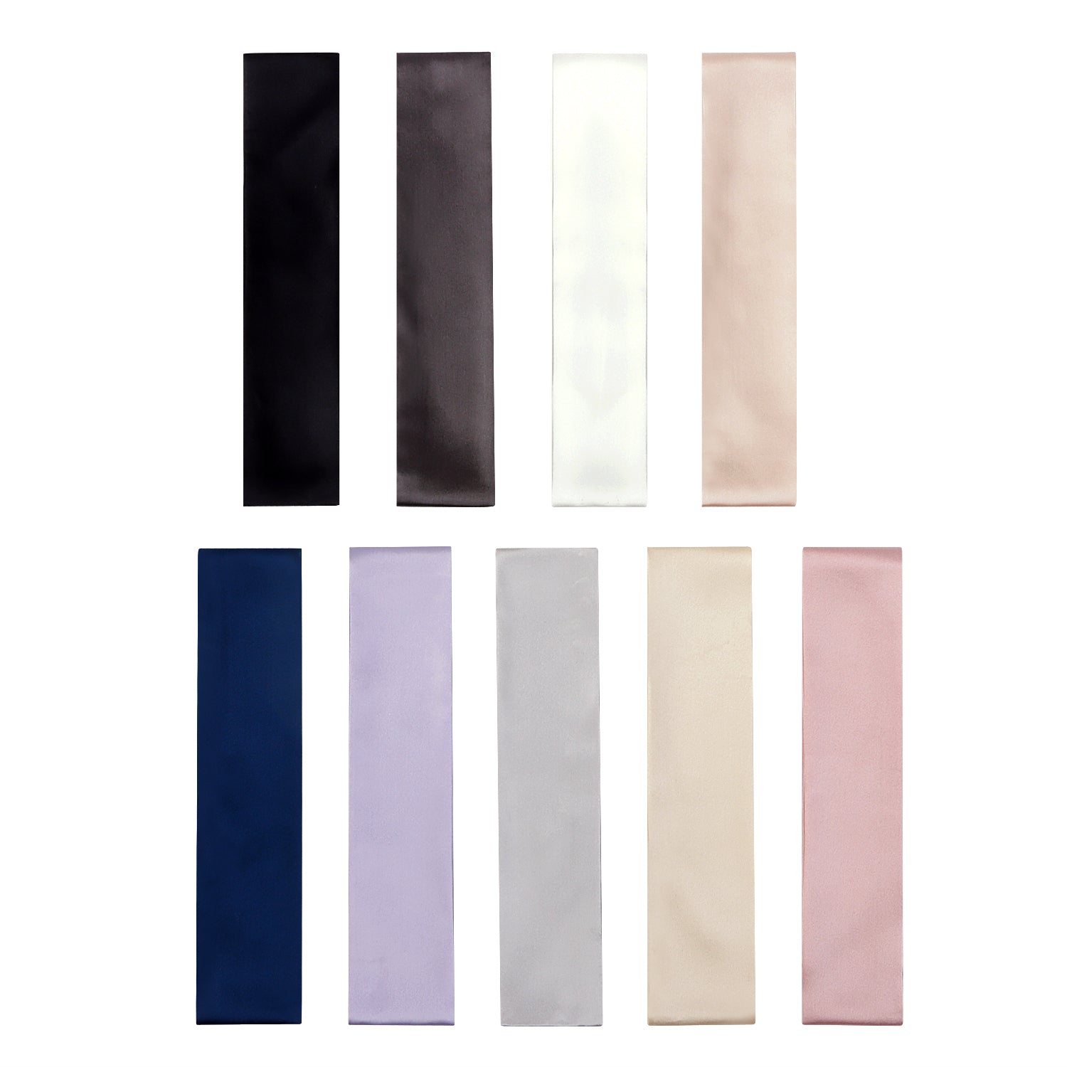 Pure Silk Ribbon In Two-color combo - MYK Silk