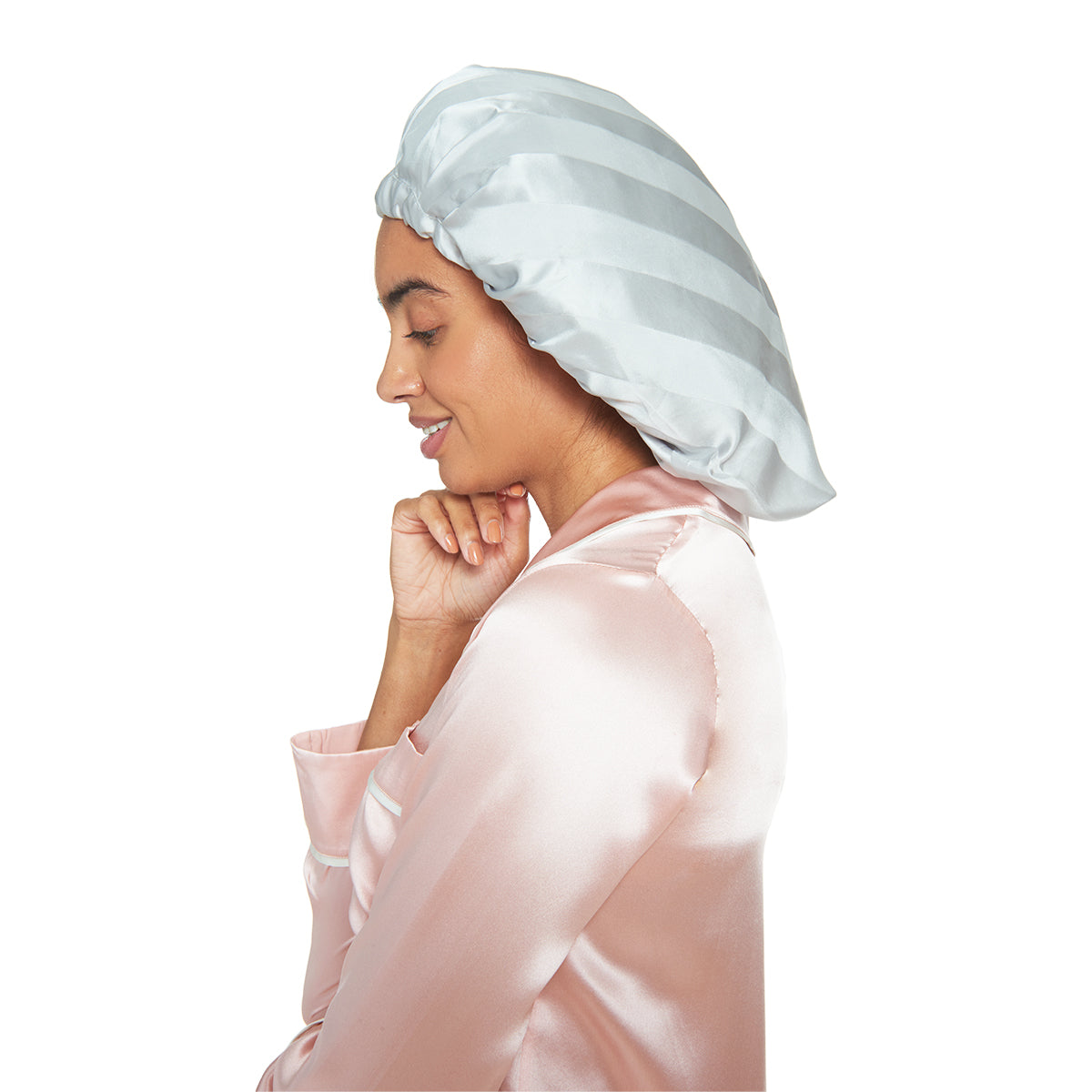 silk hair bonnet