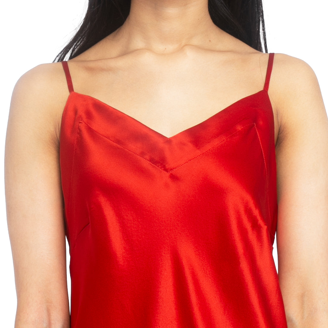 Silk Chemise (22 Momme) - MYK Silk #color_red